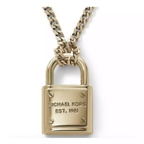 Michael Kors Jewelry - Michael Kors Gold Locket Necklace